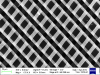 Suspended graphene strips on Si-Au microstructures